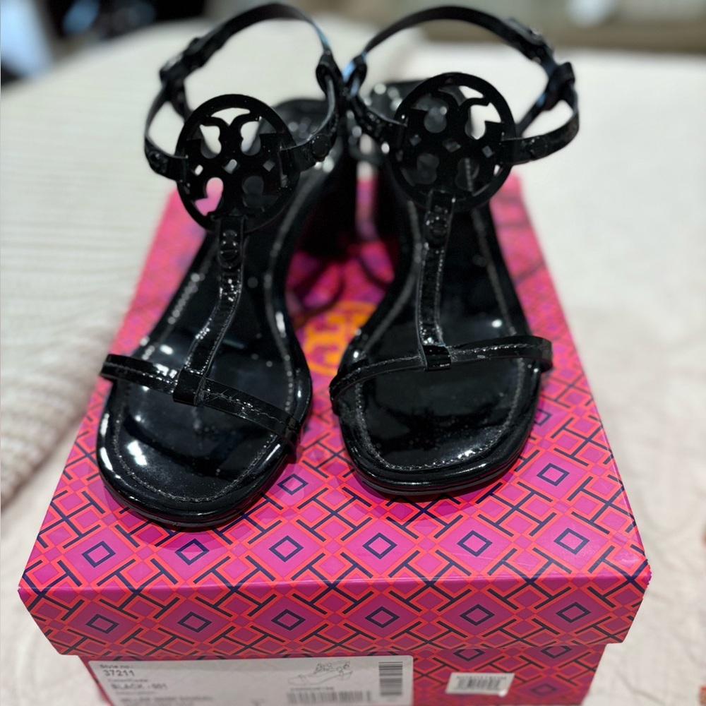 Tory Burch Block Heel Miller Sandal, Size 9